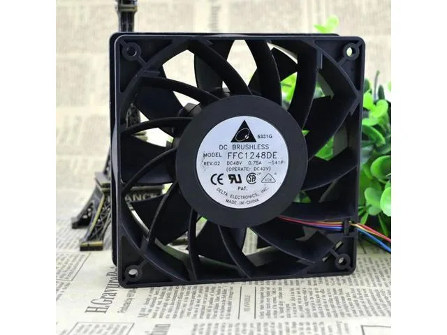 LORDWORLD LORDWORLD 12038 12CM 48V 0.75A FFC1248DE cooling fan — product photo