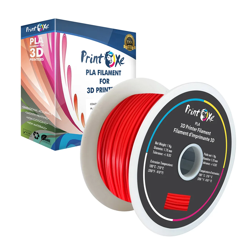 PrintOxe PrintOxe Watermelon Red PLA Filament 1.75 mm 1 kg — product photo