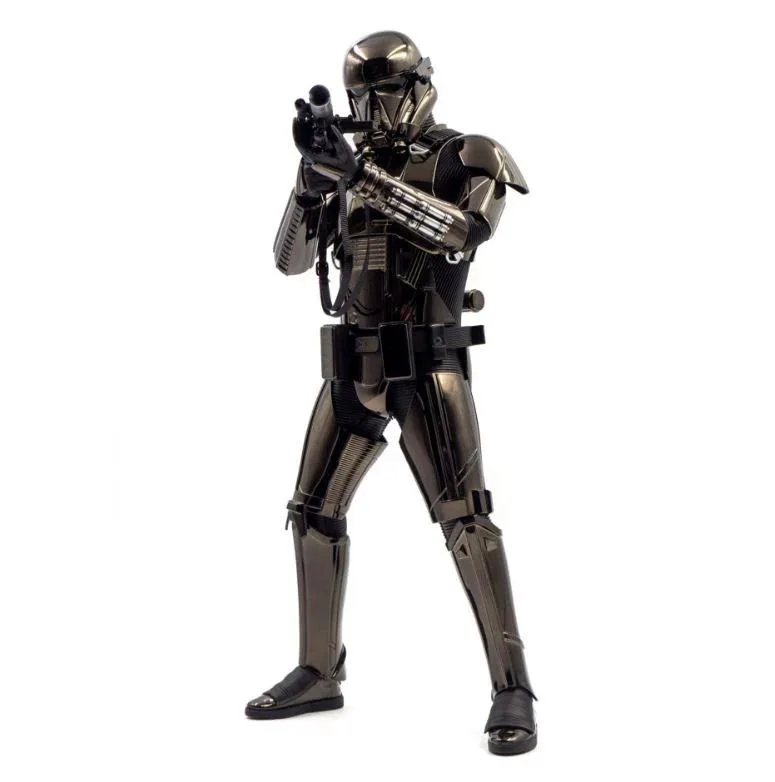 Hot Toys Hot Toys MMS621 Death Trooper Black Chrome Version action figure — product photo