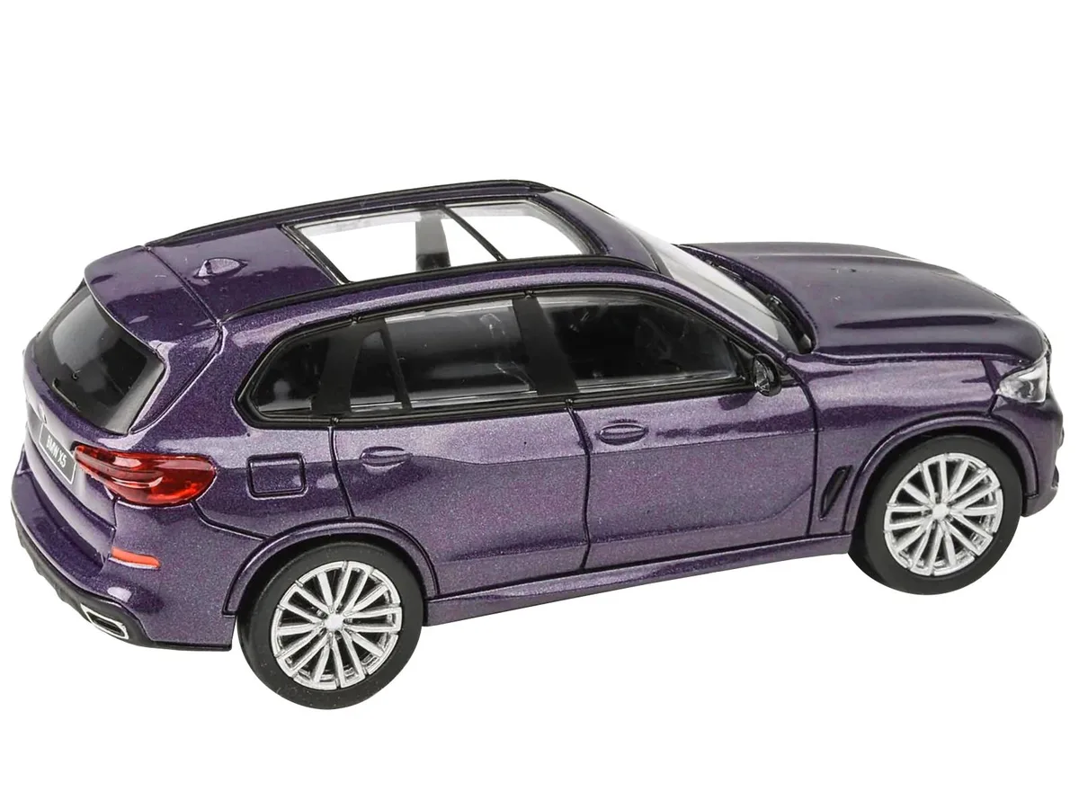Paragon Paragon 2018 BMW X5 Daytona Violet Metallic Sunroof 1/64 Diecast — product photo