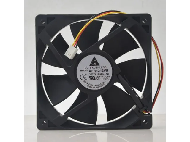 Fans Fans AFB1212VHVolume 120×25 mm 12 V 0.60 A 35 dBA 69 CFM 800–3100 RPM case fan — product photo