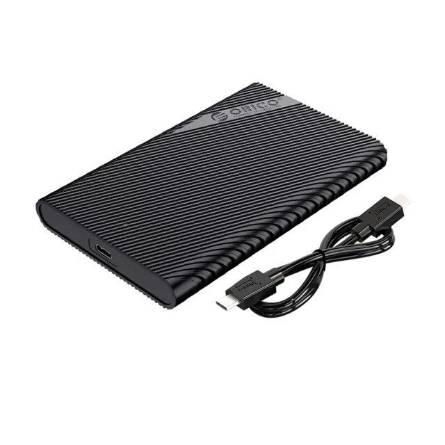 Hetai Tech Hetai Tech 2521C3 2.5 inch SATA USB 3.1 Gen 1 Type-C 5Gbps drive enclosure — product photo