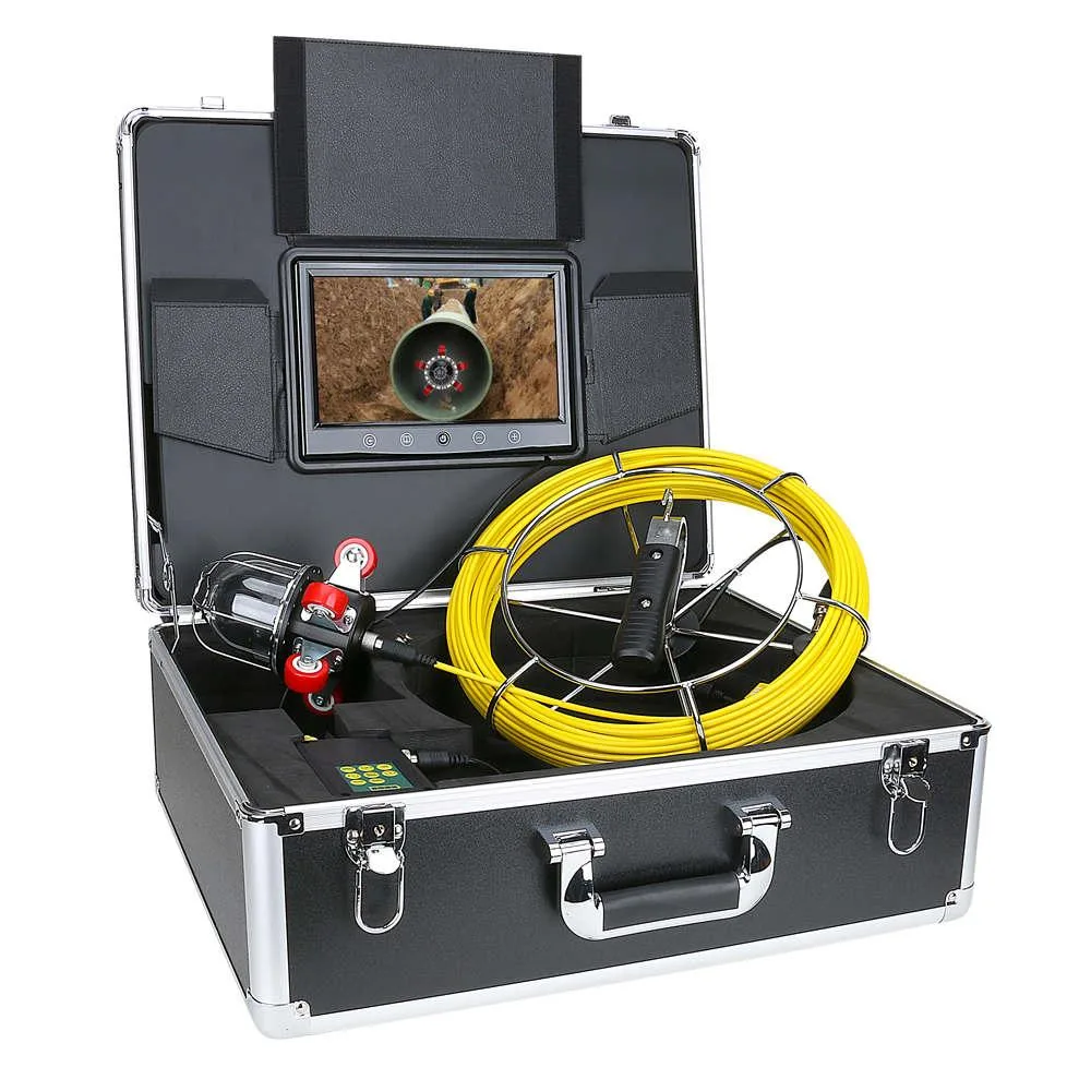 China Bks China Bks 9 inch Sewer Camera 50m cable 360° rotating 800TVL — product photo