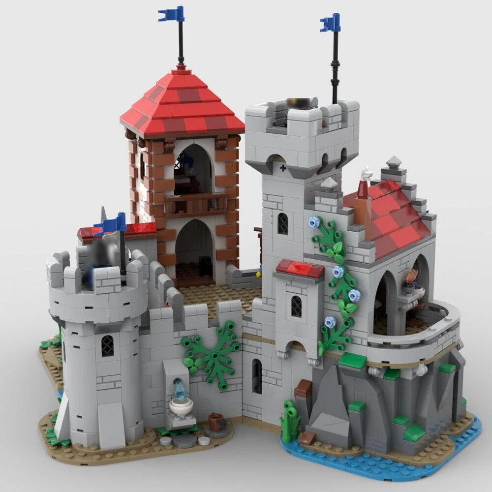 ZITIANYOUBUILD ZITIANYOUBUILD MOC-150482 Odd Castle by the Sea 1527 Parts — product photo