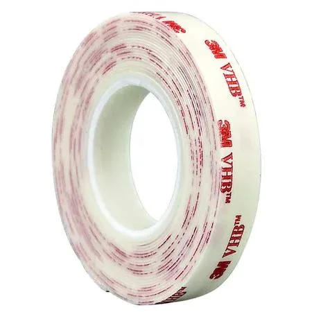 3M 3M 4930 Foam Tape White 5 yd 1/2 in — product photo