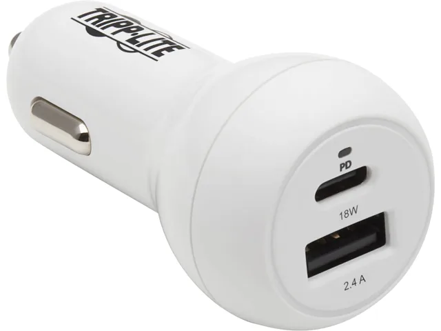 Tripp Lite Tripp Lite U280-C02-30W-K 30W dual-port car charger — product photo