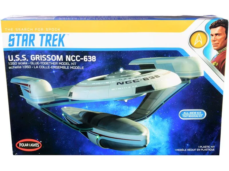 Polar Lights Polar Lights U.S.S. Grissom NCC-638 Starship 1/350 Scale Model Kit — product photo