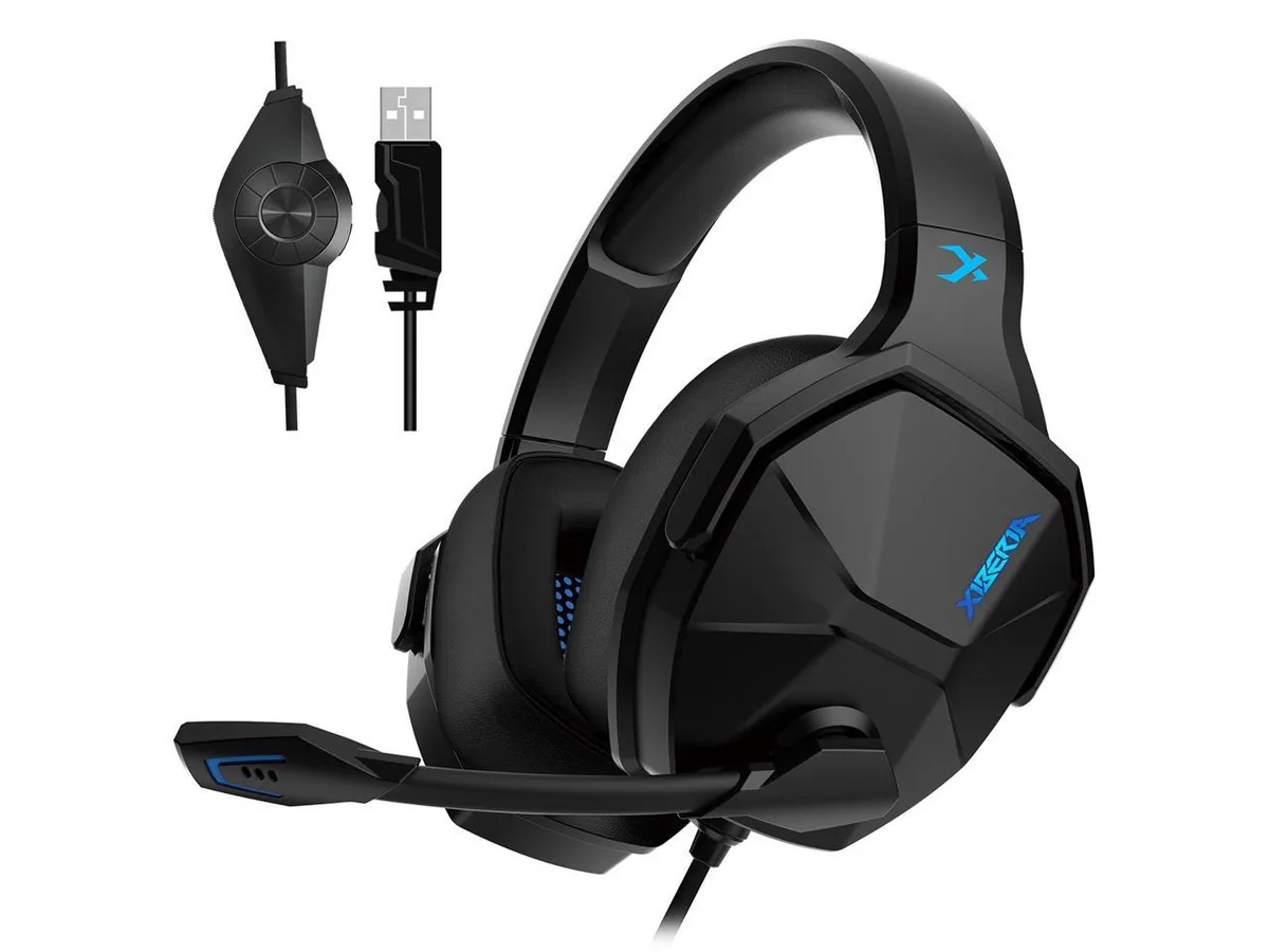 Corn Electronics Corn Electronics V13 gaming headset USB 7.1 50mm 2m 323g — product photo