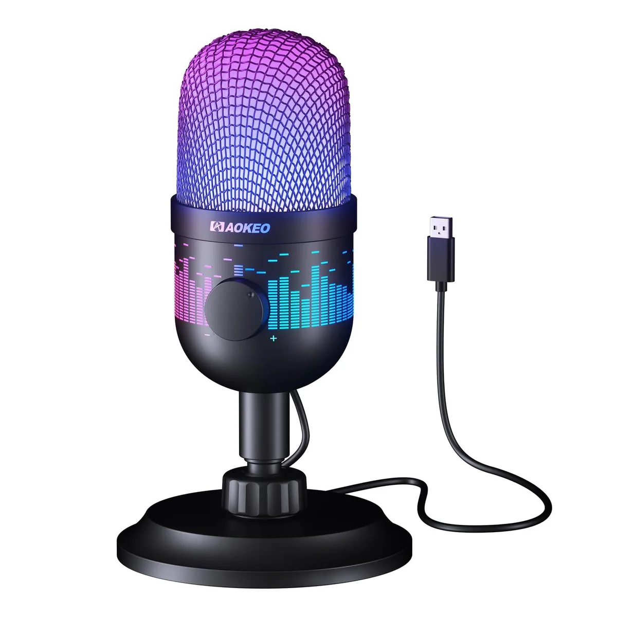 Aokeo AK-1i USB Condenser Microphone with RGB — product photo
