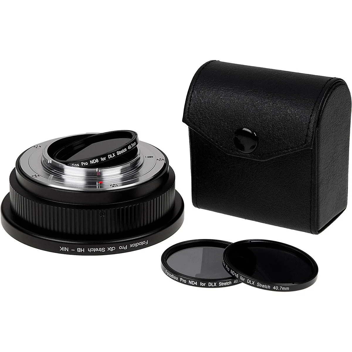 Fotodiox Fotodiox DLX Stretch Adapter Hasselblad V to Nikon F with 3 Magnetic Filters — product photo