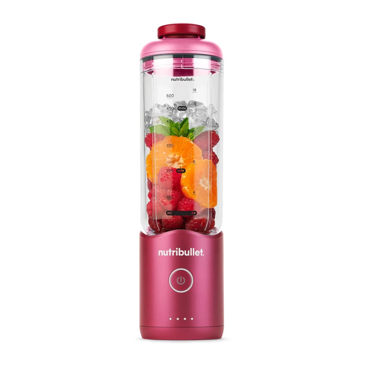 NutriBullet NutriBullet NBPB50200WC 22 oz portable blender Ruby Red — product photo