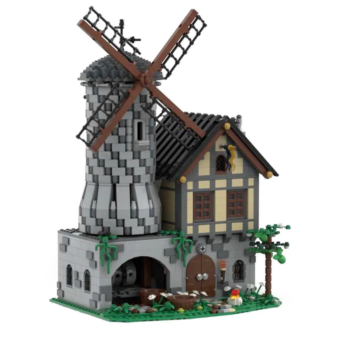 ZITIANYOUBUILD ZITIANYOUBUILD MOC-31613 Motorized Windmill 2273 Parts Educational Building Set — product photo