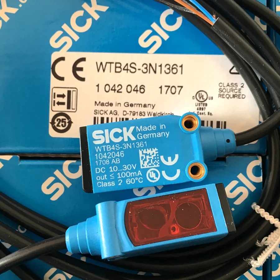 ZIBOO ZIBOO WTB4S-3N1361 photoelectric sensor NPN 10-30V 2m cable — product photo