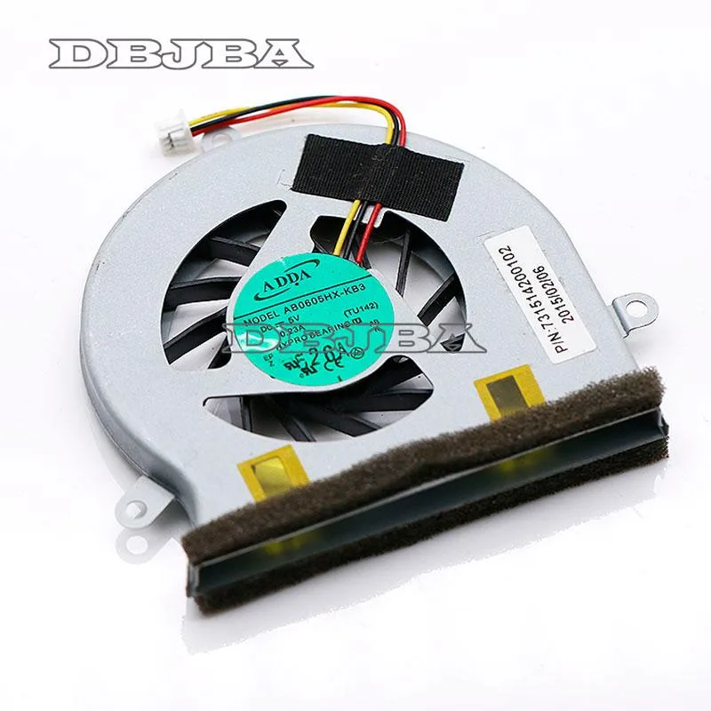 DBTLAP DBTLAP Fan For ADDA AB0605HX-KB3 (TU142) 5V .23A Cooling Fan — product photo