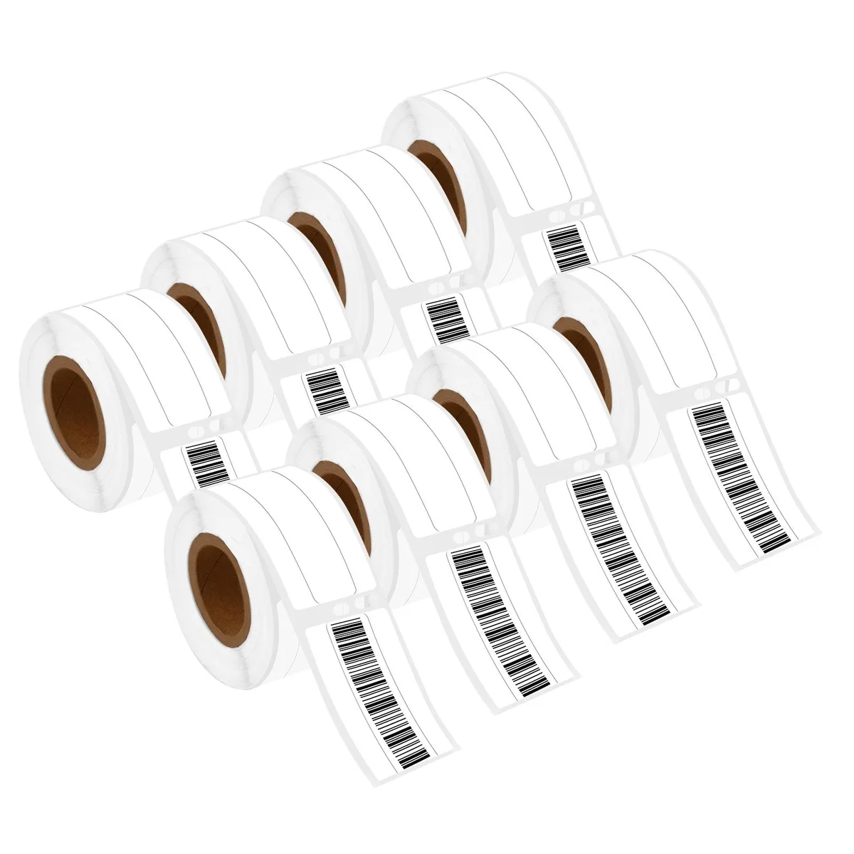 GREENCYCLE GREENCYCLE DM-30327 File Folder Labels 9/16" x 3-7/16" 8 Rolls 130/Roll — product photo