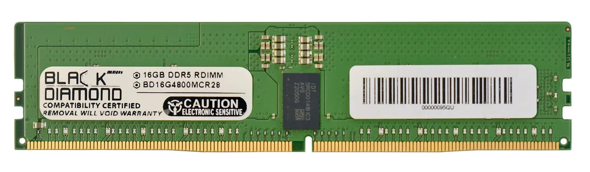Black Diamond Memory Black Diamond Memory BD16G4800MCR28 16GB DDR5 4800 memory upgrade — product photo