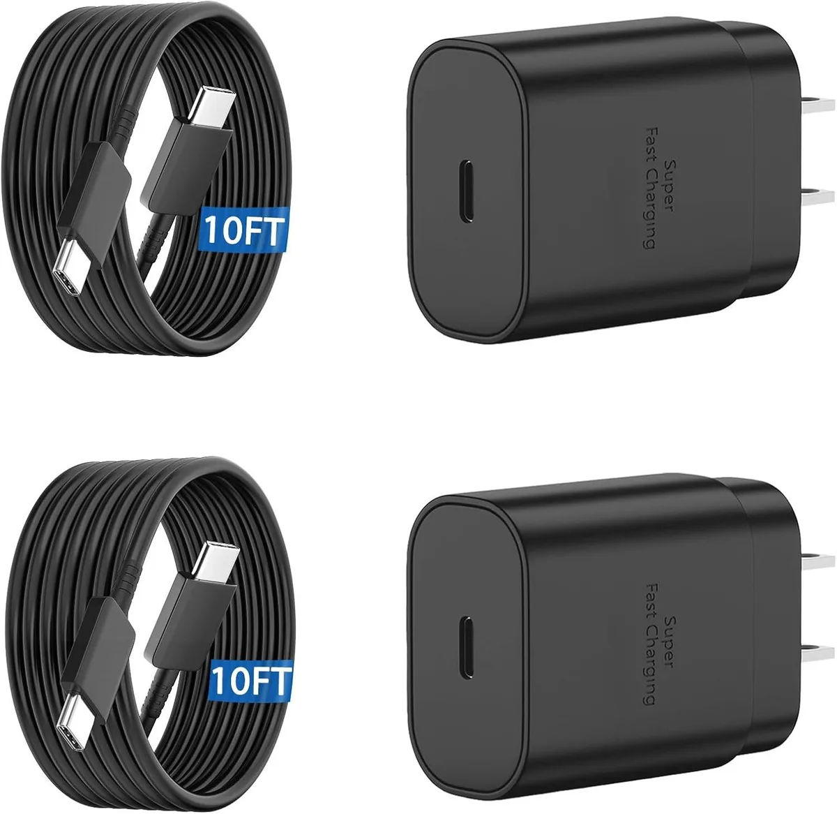 KINGARD KINGARD 25W USB-C charger kit 10ft cable — product photo