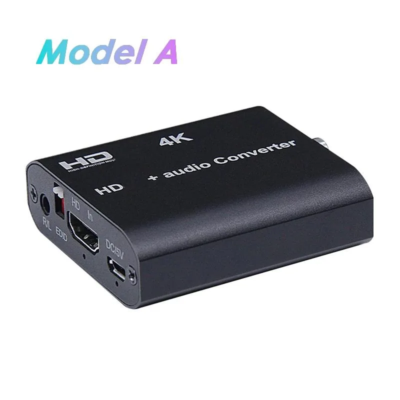 YINGHUA YINGHUA bw-4kha01 4K 30Hz HDMI 1.4 Audio Extractor KVM Switch — product photo