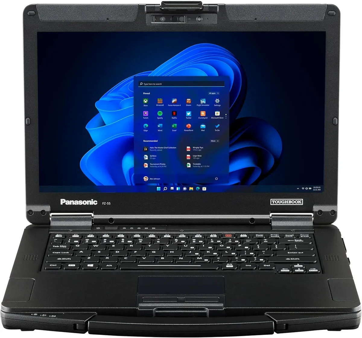 Panasonic Panasonic Toughbook FZ-55 Touch 14 business laptop i5-1145G7 16GB 1TB — product photo