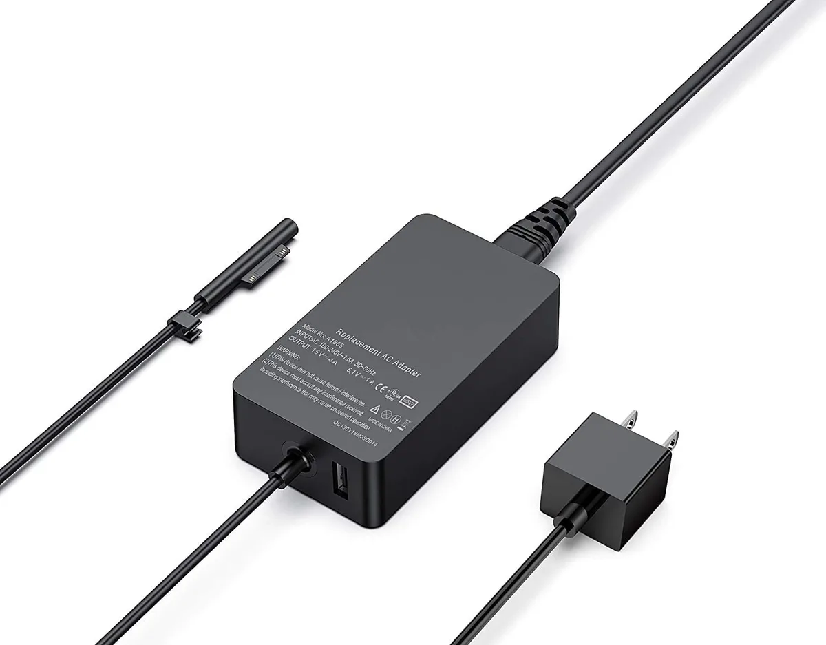 aibileec aibileec 1706 65W AC power cords for laptop with USB port — product photo