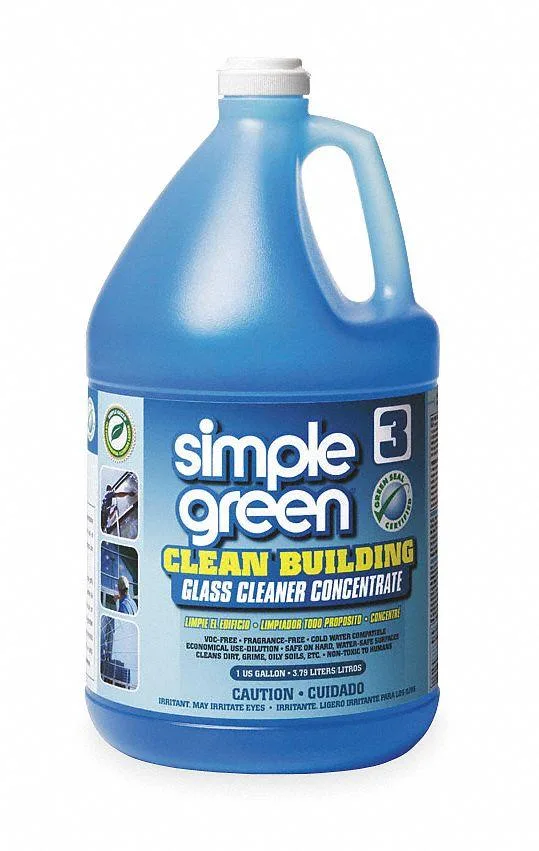 simple green Simple Green Glass Cleaner 1 gal Jug Unscented 1:30 2 PK — product photo