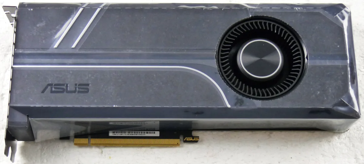ASUS ASUS GeForce GTX 1080 Ti Turbo graphics card — product photo