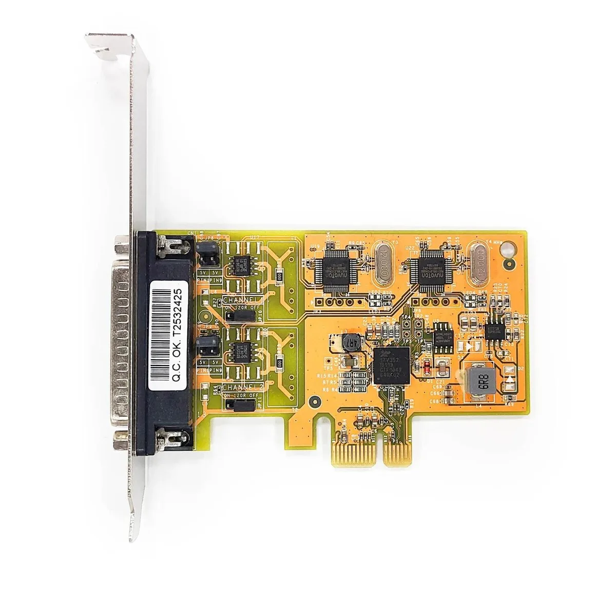 CoolGear CoolGear 2-Port CAN Bus PCIe Card, 1 Mbps, 0–60 °C — product photo