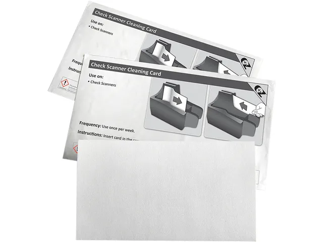 KICTeam KICTeam CIB25 Check Scanner Cleaning Card 25CT pos accessory — product photo
