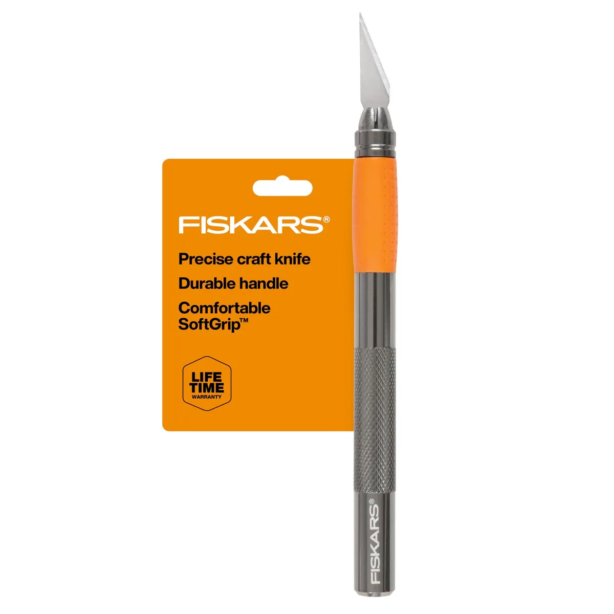  Fiskars 167110-1001 6" Detail Craft Knife #11 Blade — product photo