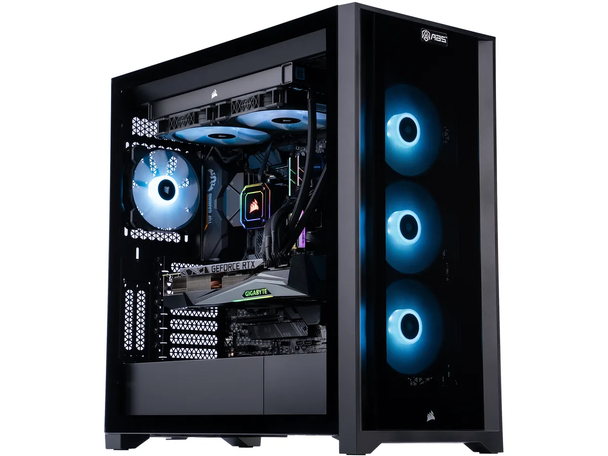 ABS ABS ALA268 gaming PC Ryzen 7 5800X RTX 3080 32GB 1TB — product photo