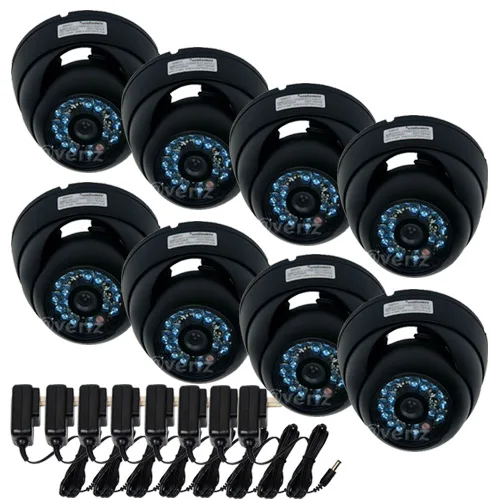 VideoSecu VideoSecu VD6H8 8 Pack 600 TVL 3.6mm Dome Cameras — product photo