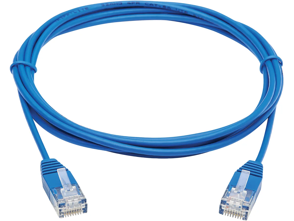 Tripp Lite Tripp Lite N261-UR07-BL 7 ft Cat6a 10G Ultra-Slim network ethernet cable — product photo