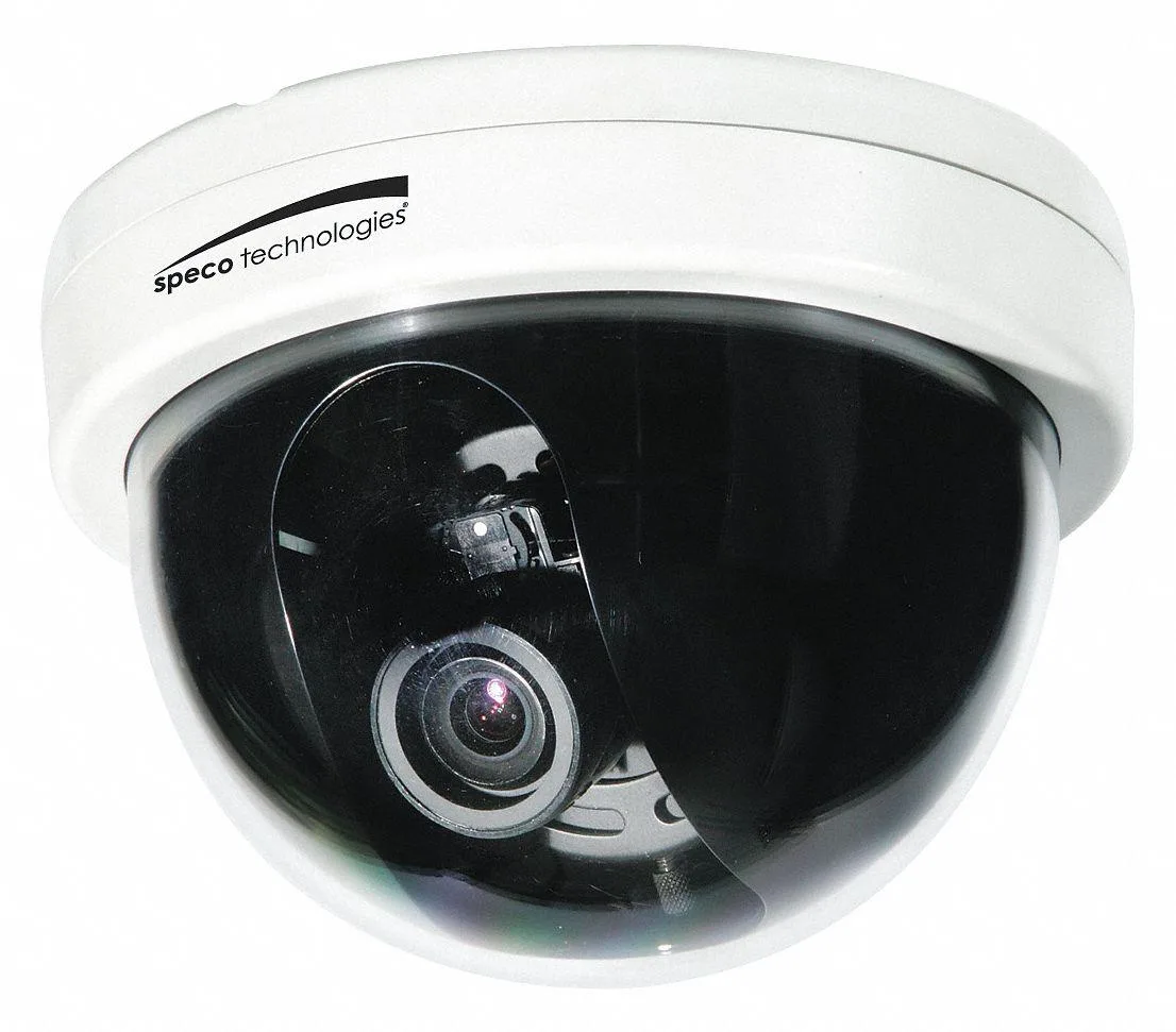 SPECO TECHNOLOGIES SPECO TECHNOLOGIES CVC6246TW 2MP HD-TVI dome analog camera — product photo