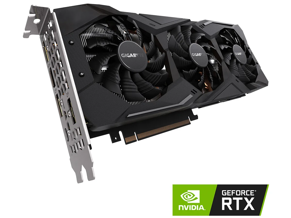 GIGABYTE GIGABYTE GV-N2080WF3-8GC GeForce RTX 2080 8GB GDDR6 graphics card — product photo