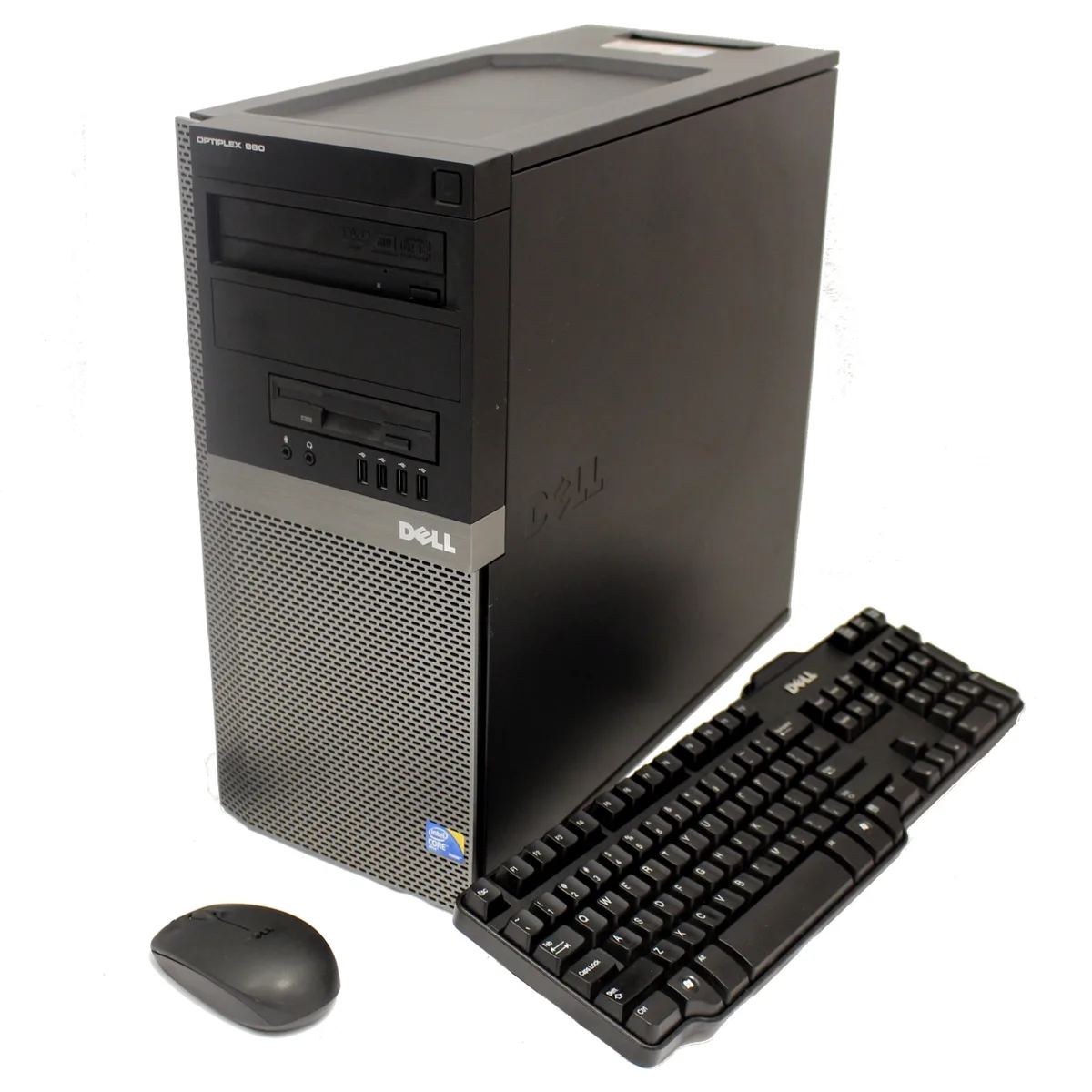 DELL DELL OptiPlex 960 Tower Core 2 Duo E8400 3.0GHz 4 GB RAM 1TB HDD DVD-RW 5.1 Audio Card desktop PC — product photo