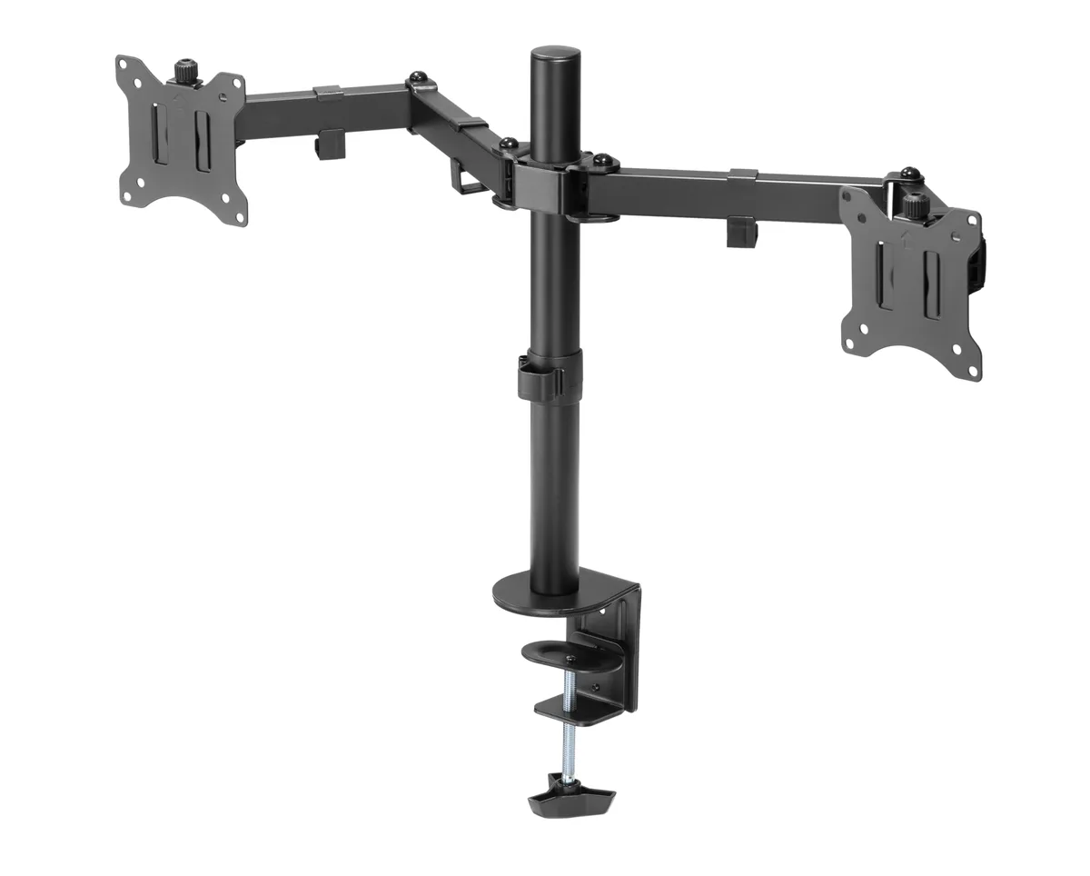 Amer Networks Amer Networks 2EZCLAMP Tilting Dual Mount Clamp Base monitor accessory — product photo