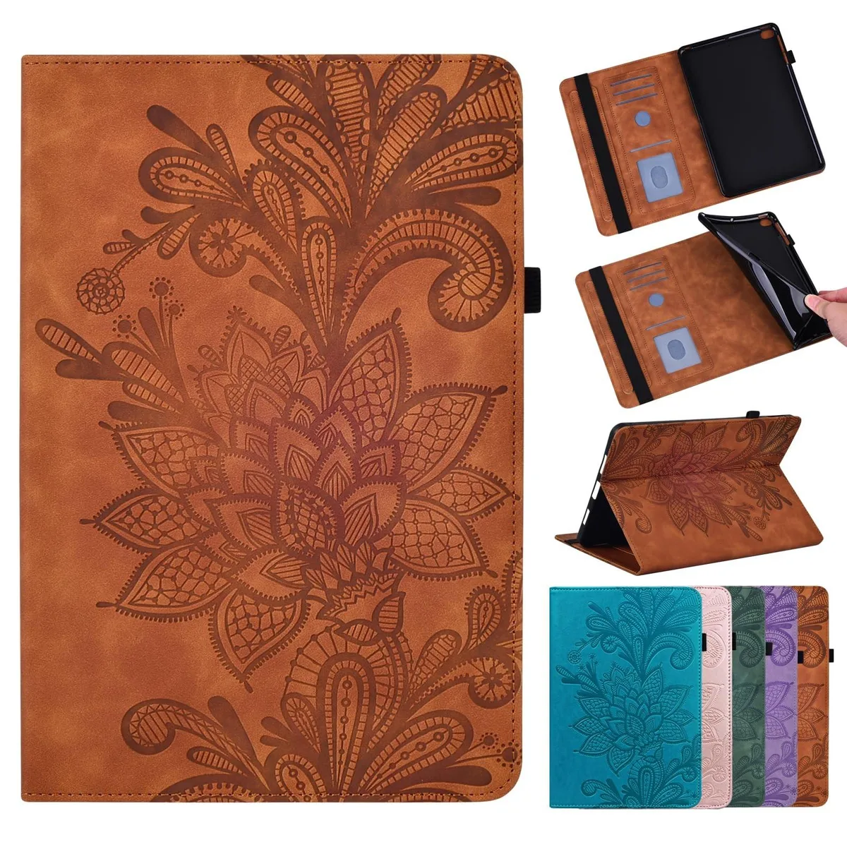 Bipra Bipra Folio Case for Lenovo Idea Tab 11 2025 / Tab M11 2024 Brown — product photo