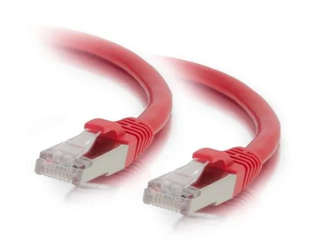 Cables To Go Cables To Go 00854 Cat6 Shielded Snagless Ethernet Cable Red 15 ft 4.57 m — product photo