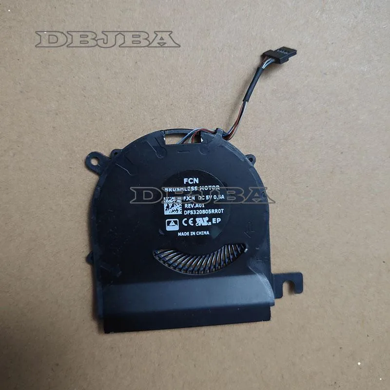 DBTLAP DBTLAP Cooling Fan for HP EliteBook x360 1020 G2 DFS320805RR0T FJCN 5V .5A — product photo