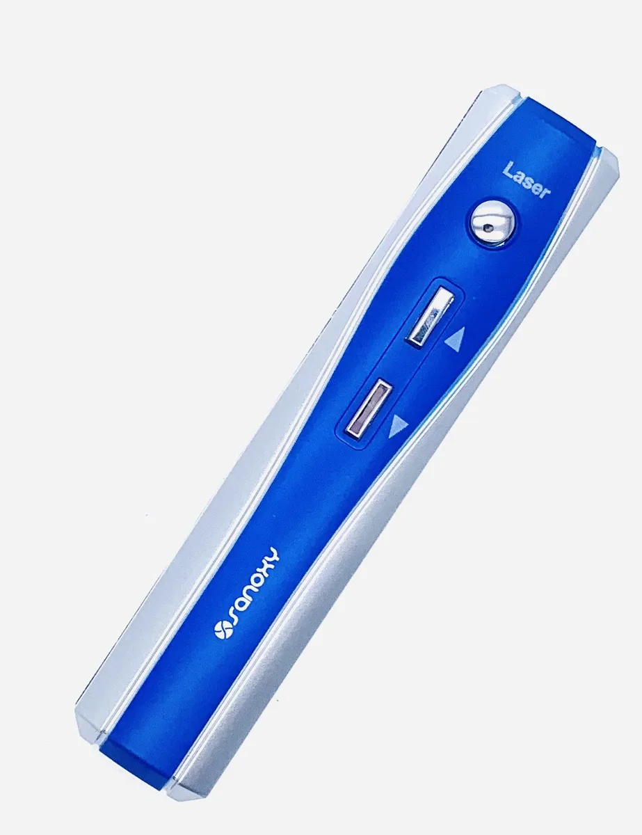 SANOXY SANOXY USB 2.4 GHz Wireless Presentation Remote Silver — product photo