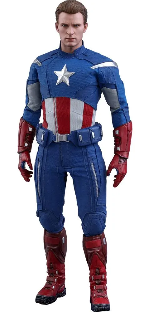 Hot Toys Hot Toys MMS563 Captain America 2012 Version 1/6 Collectible Figure — product photo