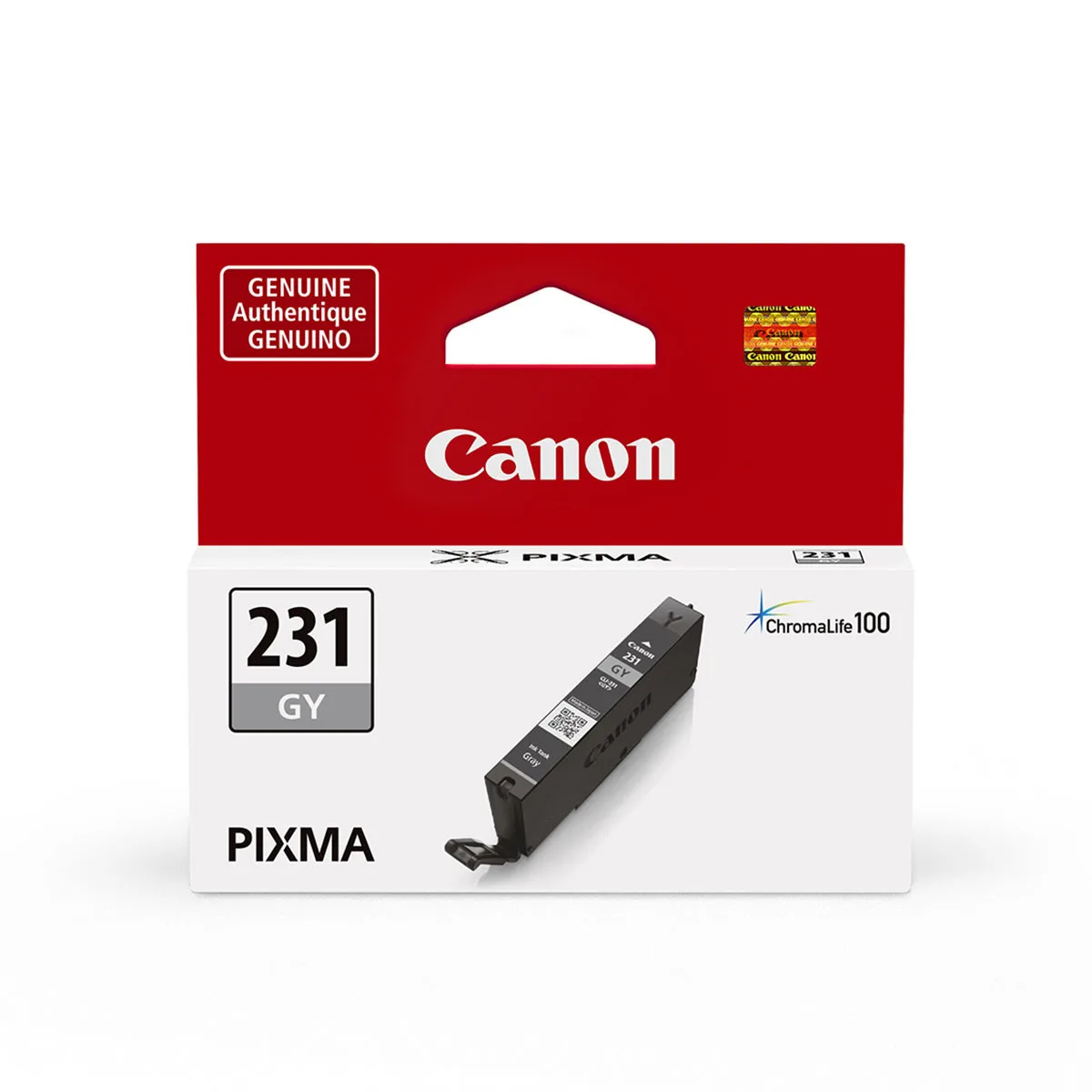 Canon Canon 6678C001AA CLI-231 Gray Ink Cartridge (Genuine) — product photo