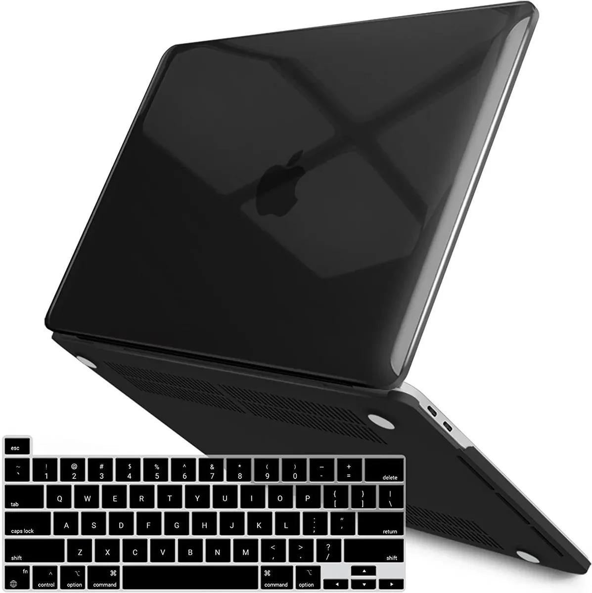 Werleo Werleo A1708 13 inch hard laptop case Crystal Black — product photo