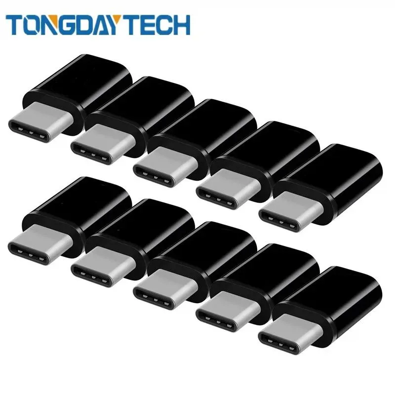 Hetai Tech Hetai Tech USB C adapter Micro USB female to Type-C male 20PCS — product photo