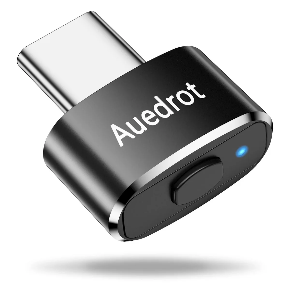  AUEDROT USB-C Mouse Jiggler with Switch Button, Black — product photo