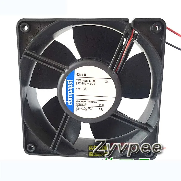 Zyvpee Zyvpee 4214H 4200 120x38mm 24V .20A 2-wire case fan — product photo