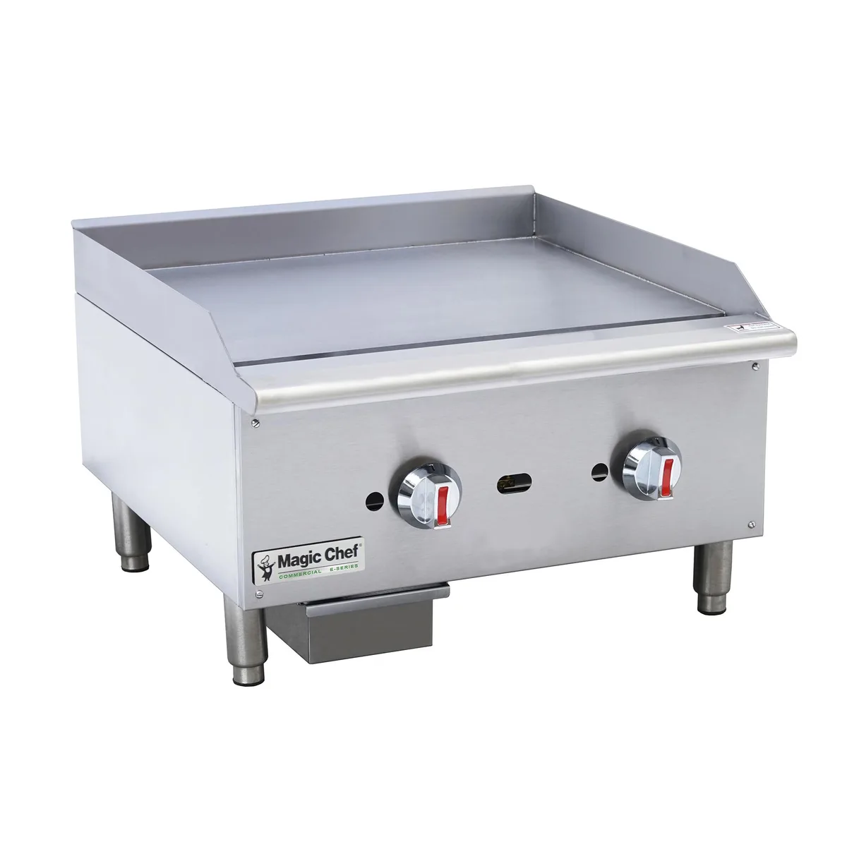 Magic Chef Magic Chef 24 in. Commercial Thermostatic Countertop Gas Griddle Stainless Steel — product photo