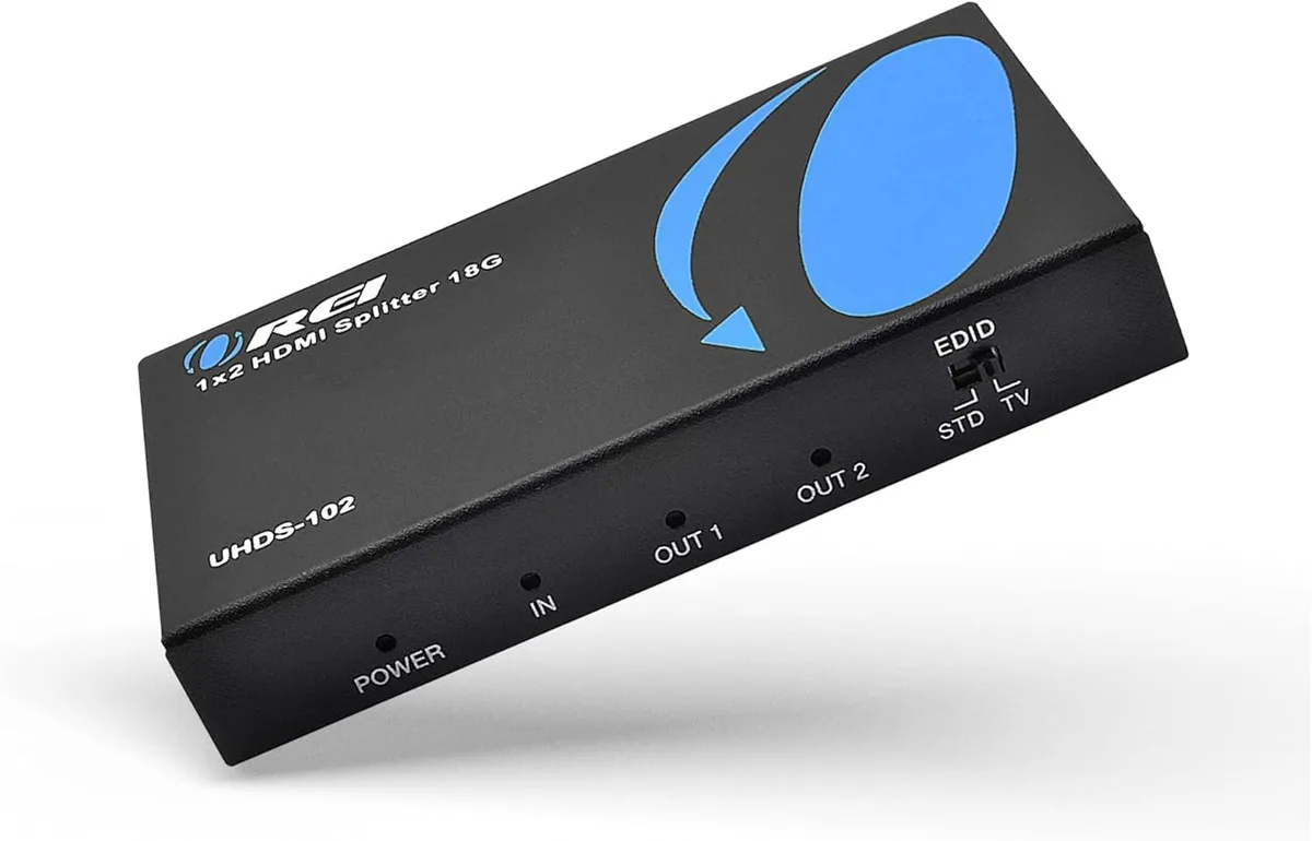 PISKEKAT PISKEKAT HDMI Splitter 1×2 4K 60 Hz 18 Gbps — product photo