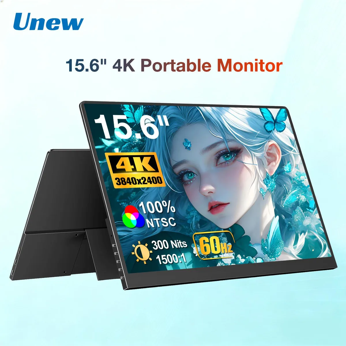 Unew Unew CX156-K 15.6" 4K 3840x2400 IPS portable monitor — product photo