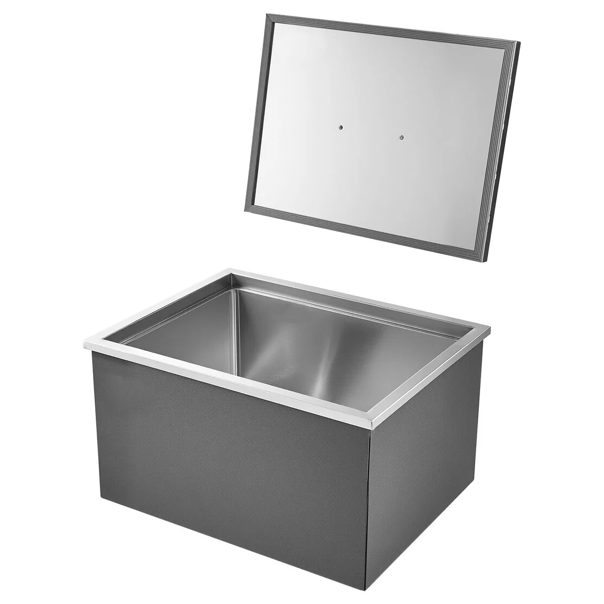 VEVOR VEVOR Drop-In Ice Chest 22" x 17" 45.3 QT Pot Lid Stainless Steel Specialty Appliance — product photo
